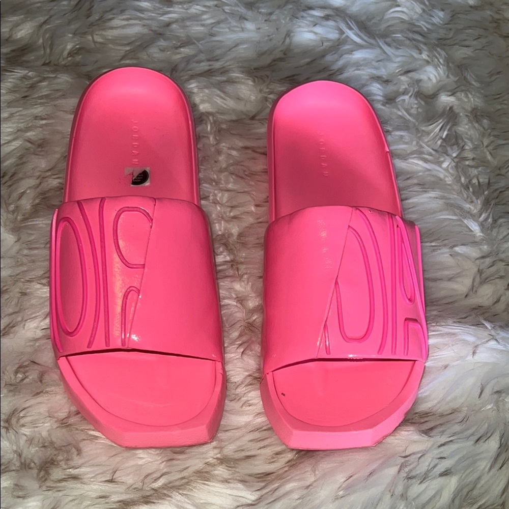 Jordan Pink Slide Sandals sz 9
